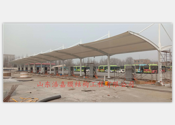黑龙江公交站充电桩车棚
